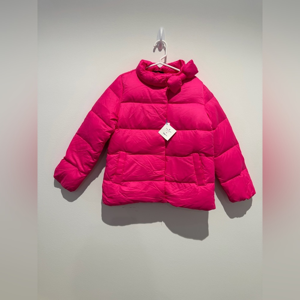 NEW Kade Spade x Gap Pink Puffer Jacket